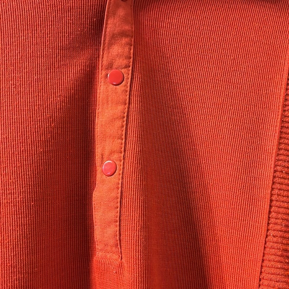 VTG Banner quarter button down short sleeve size large - Picture 3 of 6